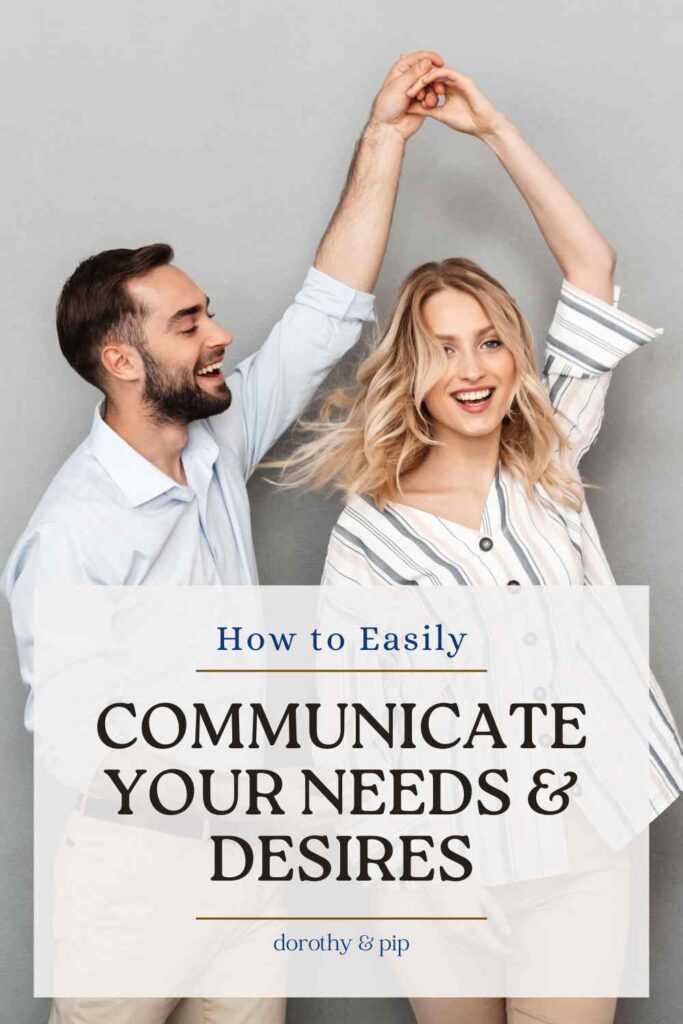 communicating needs to partner Pin