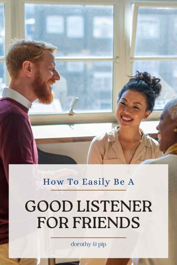 good listener Pin