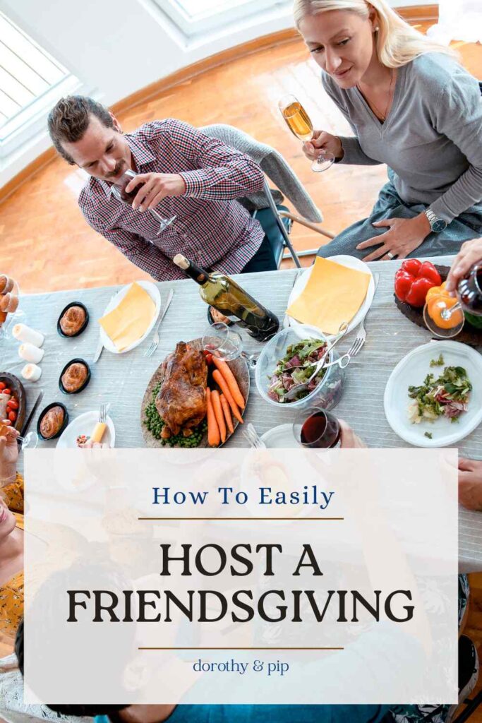 host a Friendsgiving Pin