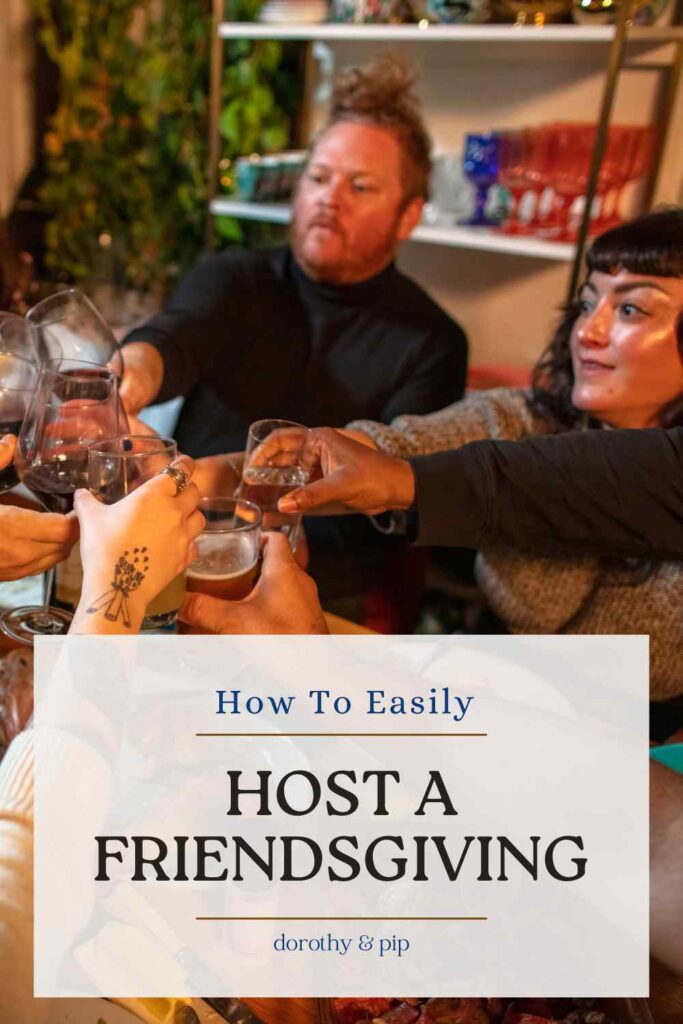 host a Friendsgiving Pin