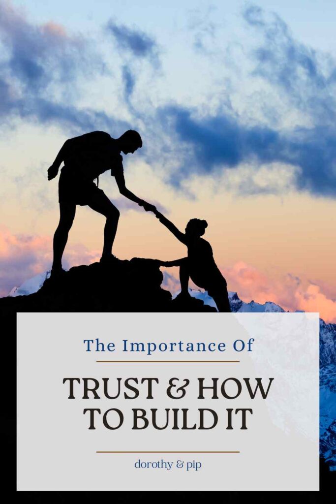 importance of trust Pin